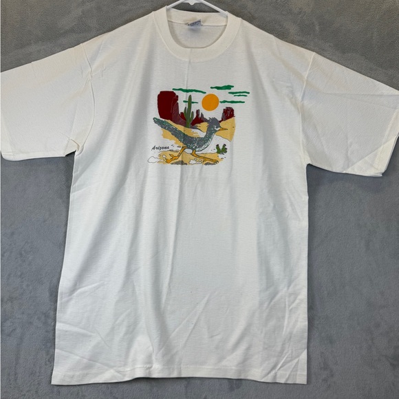 Ron Jon Surf T's Mens Size Large Cotton White Desert Scene Arizona - Picture 2 of 4